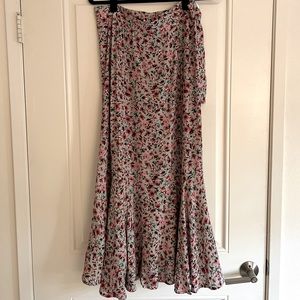 Banana Republic Floral Maxi Skirt